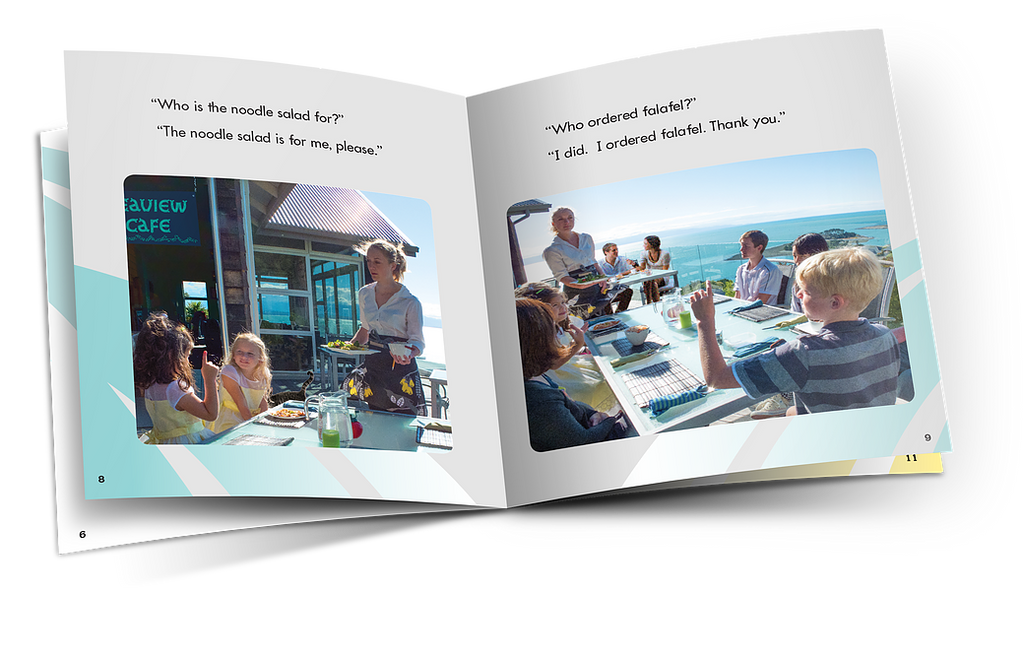 Seaview Café book (word by word)
