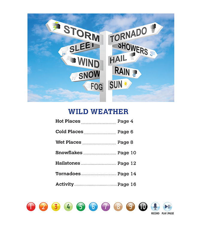 Wild Weather book (page by page)