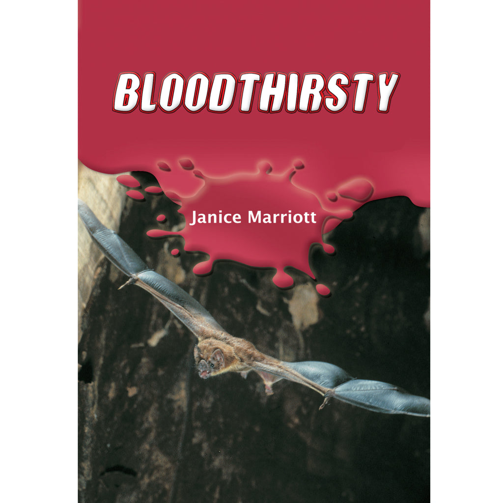 Bloodthirsty book by Janice Marriott