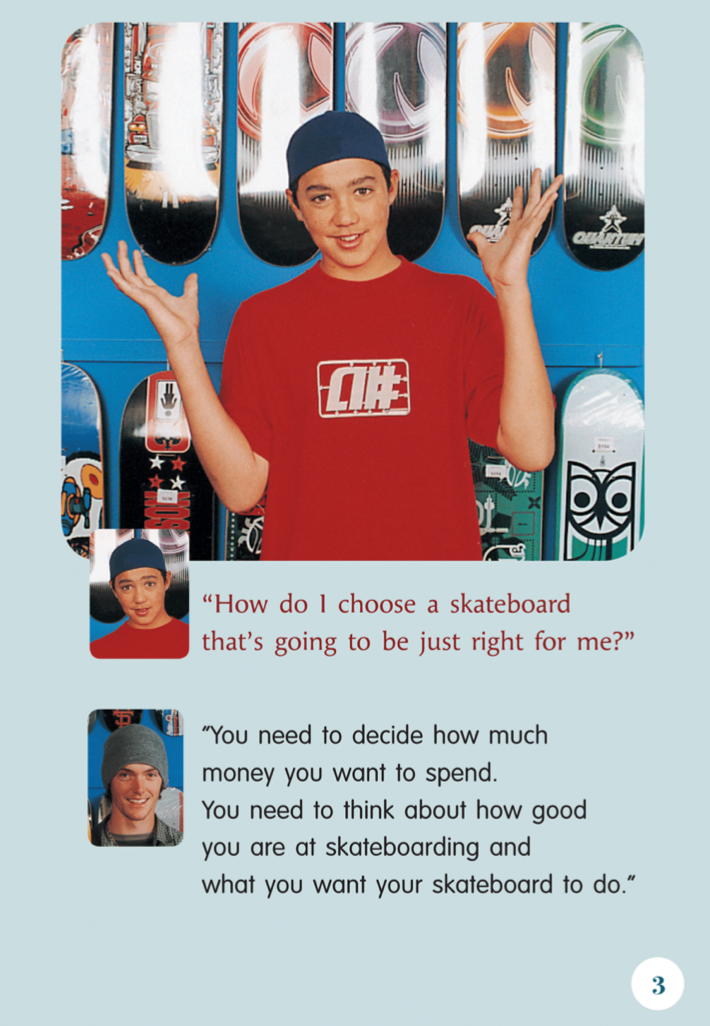 Choosing a Skateboard book by Ali Everts