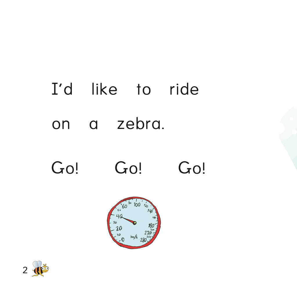 Go for a Ride book | Bee Series (word by word)