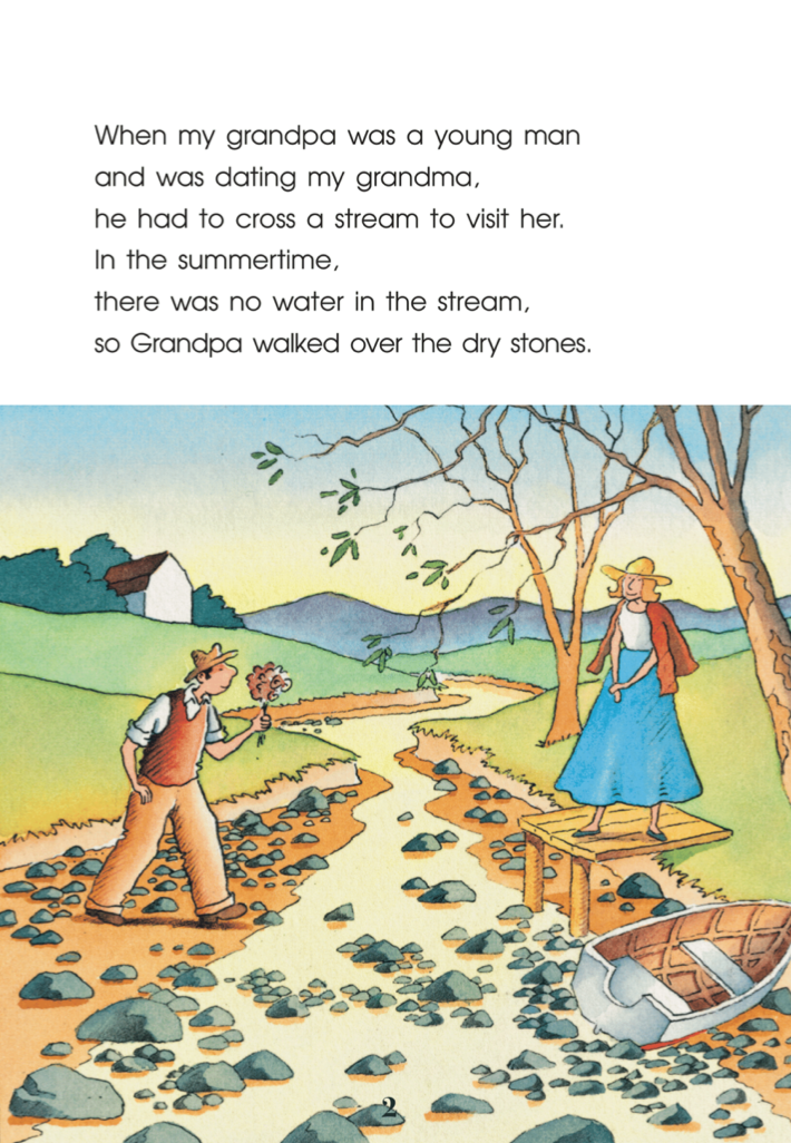 Grandpa and the Frogs book by Julie Ellis