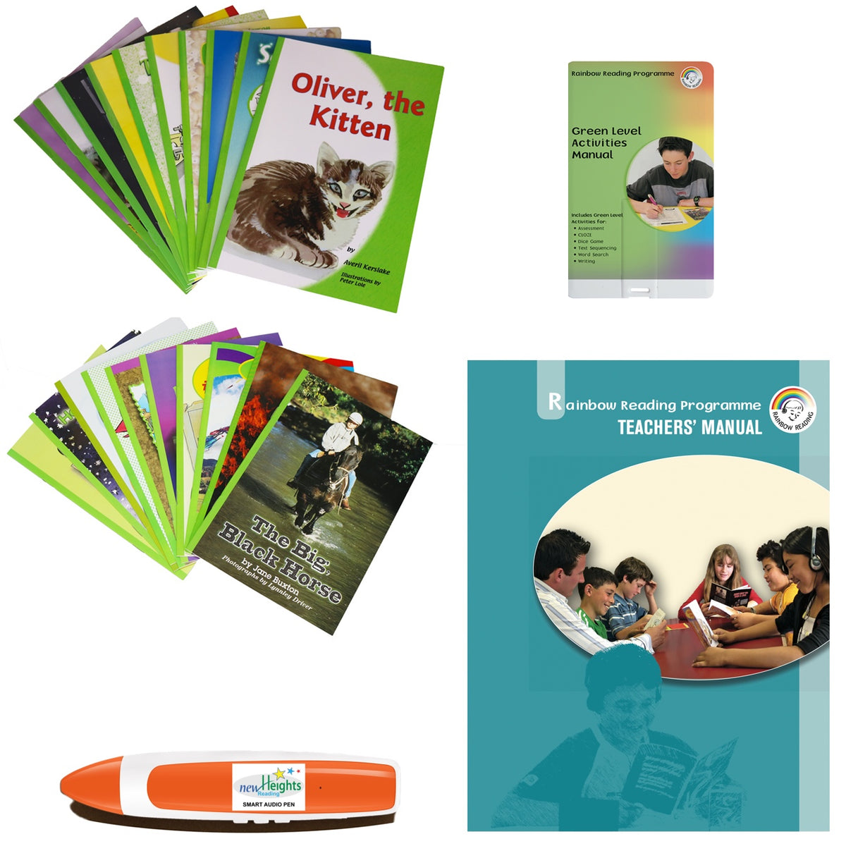 Guaranteed Reading Improvement Kits: equiv. Reading Level in Age: 6-12yrs