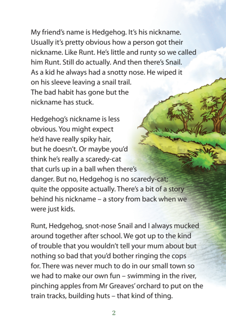 Hedgehog book by Ali Everts