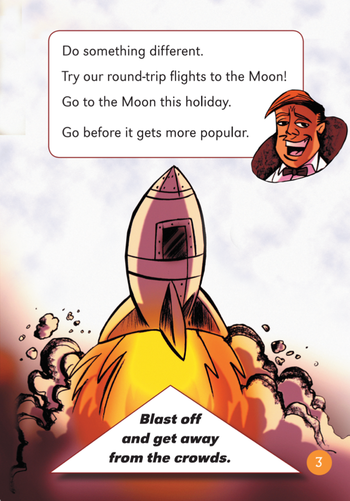 Holiday on the Moon book by Janice Marriott