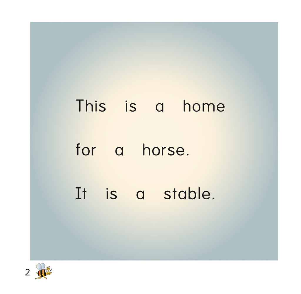 Homes book | Bee Series (word by word)