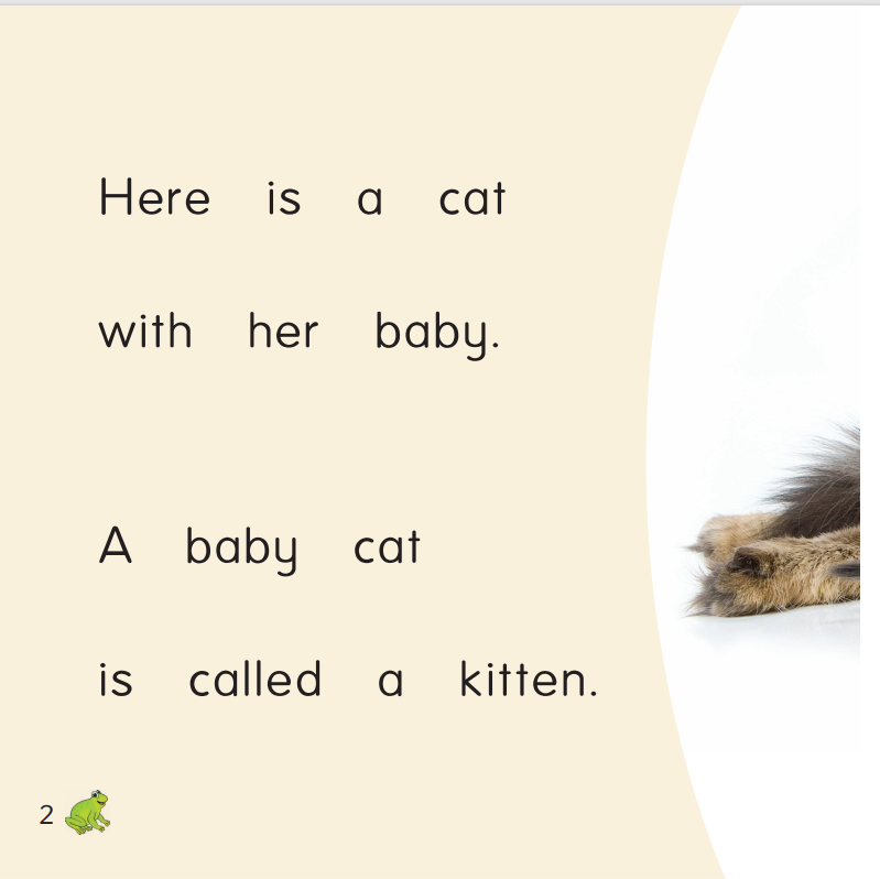 Baby Farm Animals book | Frog series (word by word)