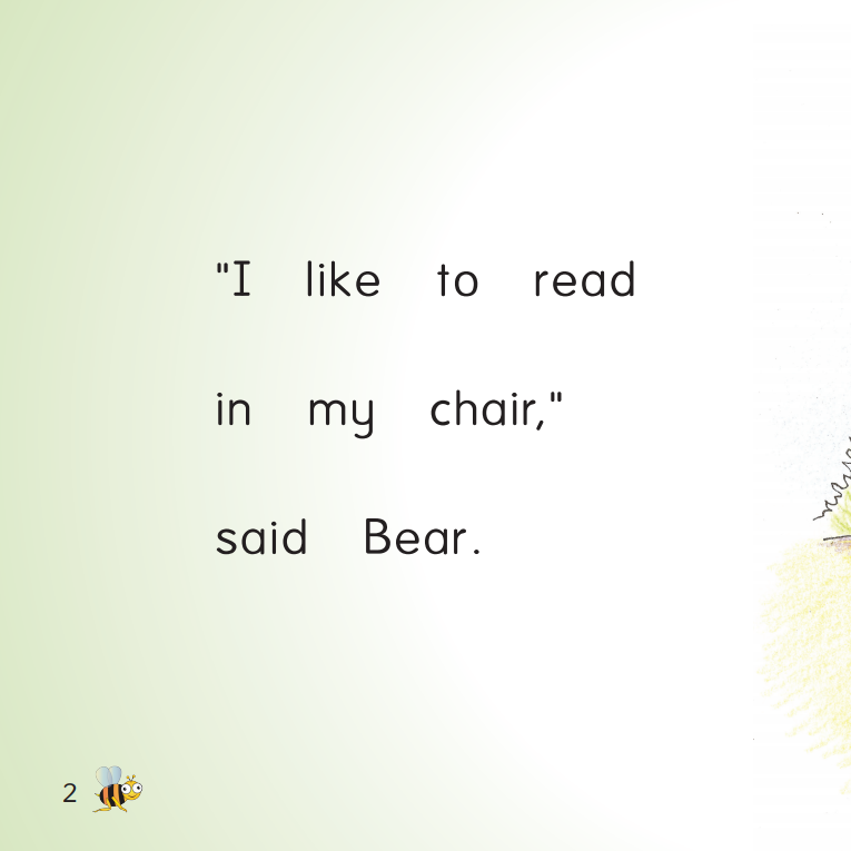 I Like to Read book | Bee Series (word by word)