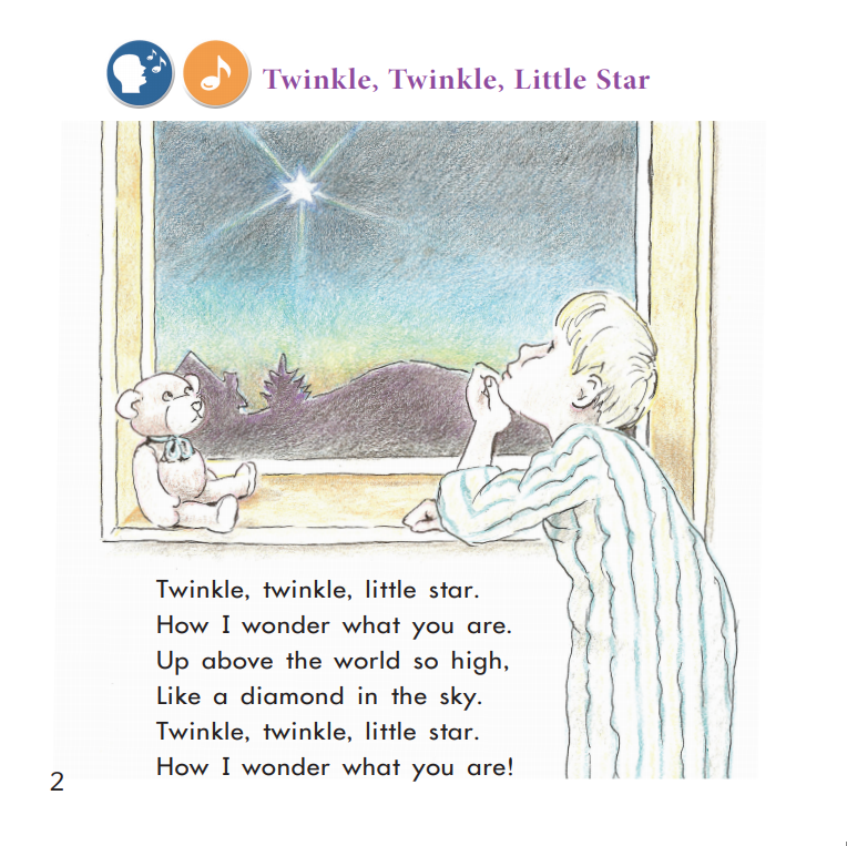 Nursery Rhymes book (page by page)