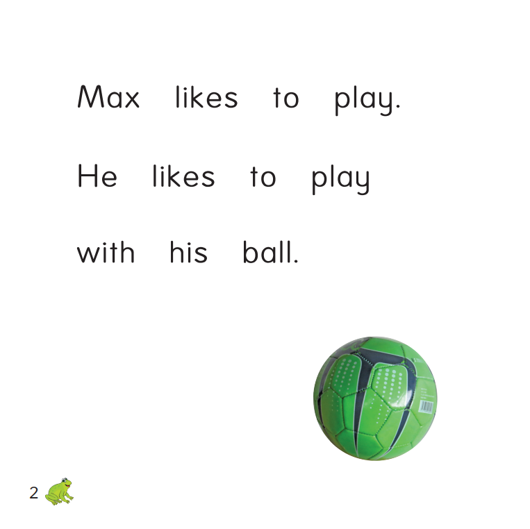 Playing book | Frog series (word by word)