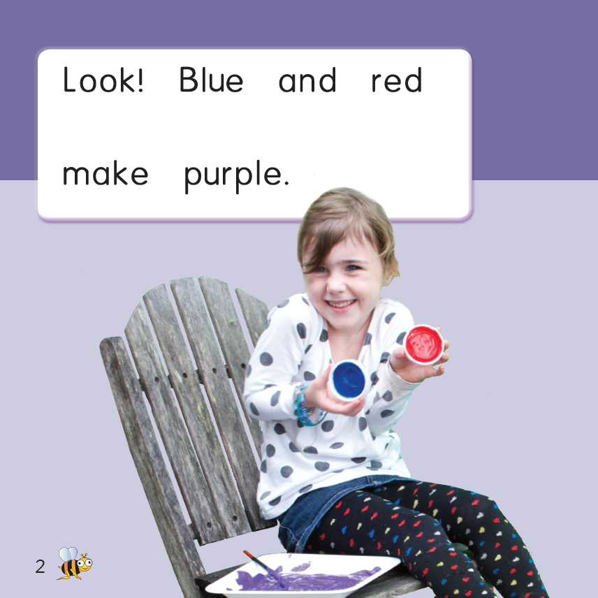 Purple book | Bee Series (word by word)