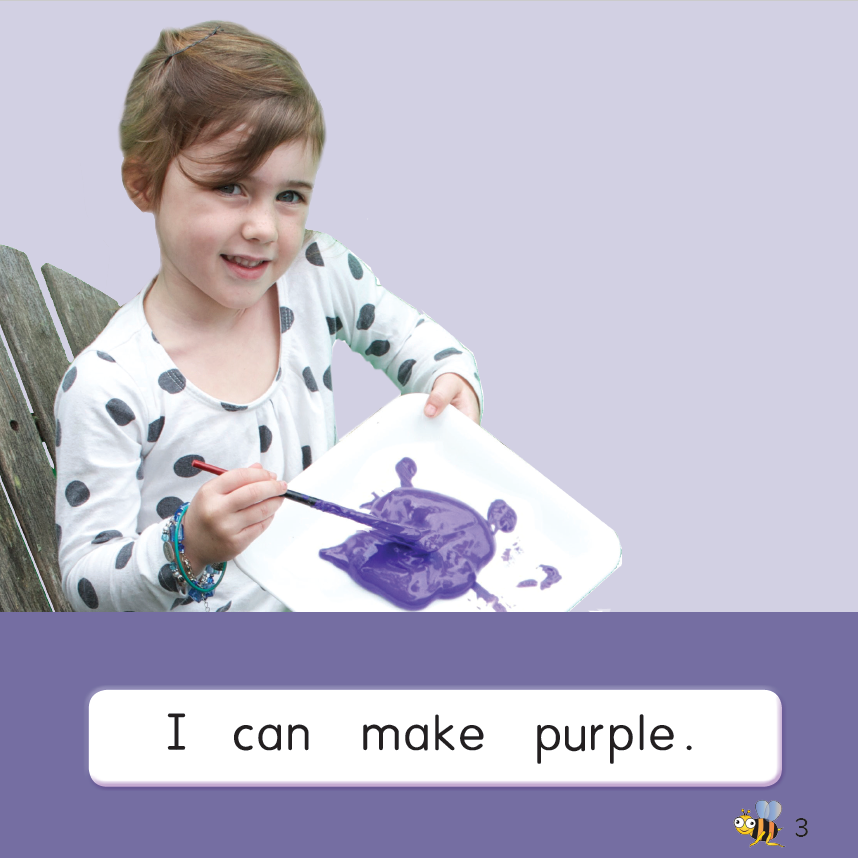 Purple book | Bee Series (word by word)