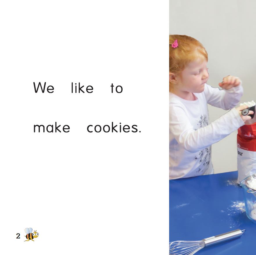 Shapes book | Bee Series (word by word)