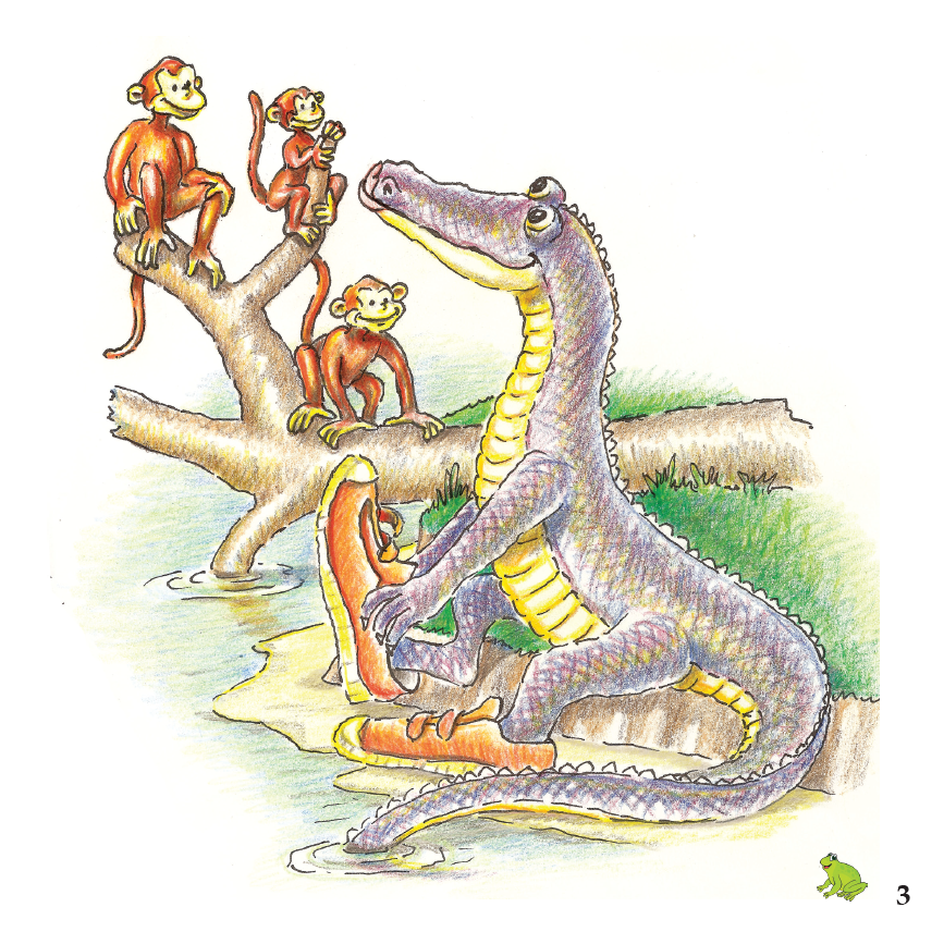 Tricky Crocodile book | Frog series (word by word)