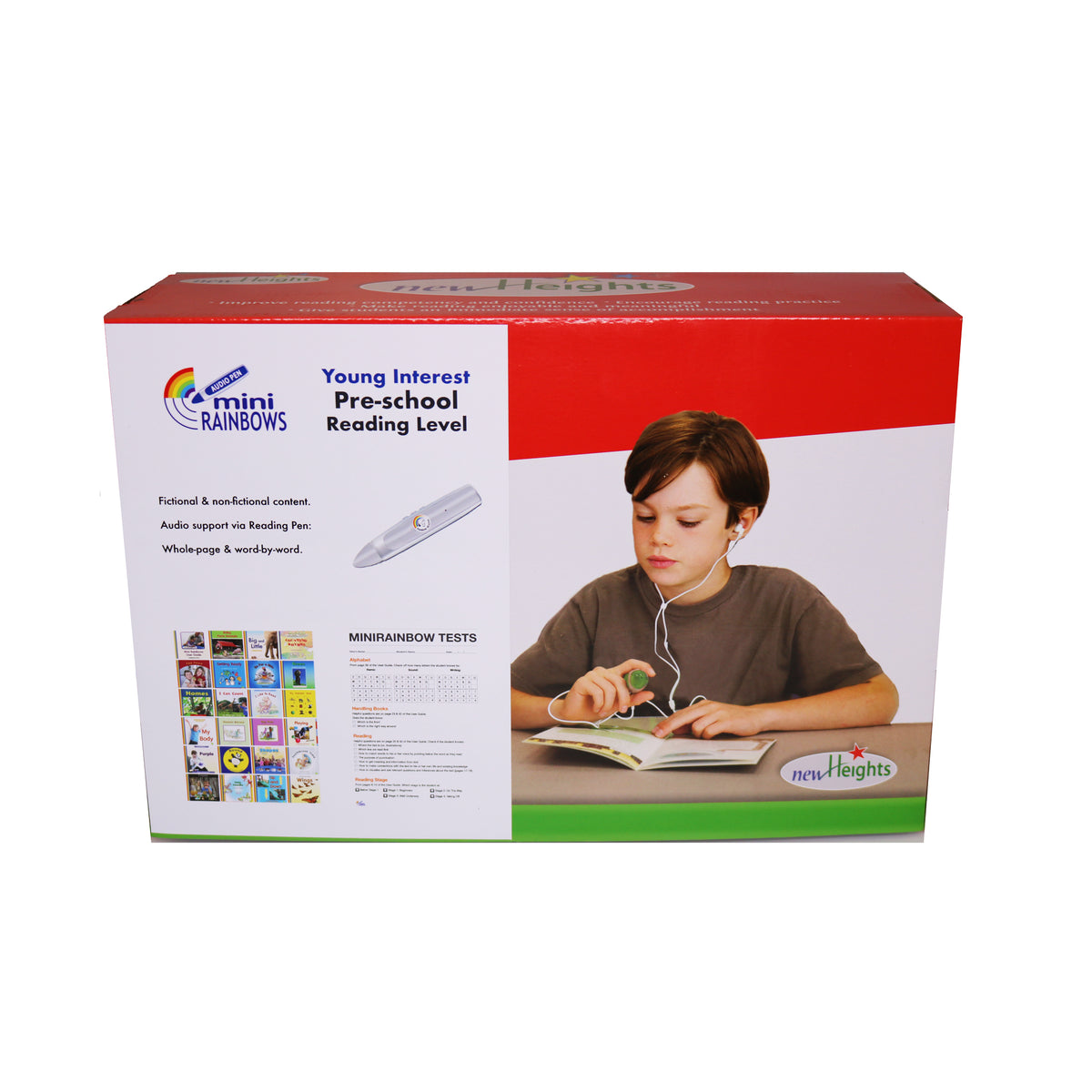 Preschool — at equiv. Reading Level in Age: 0-5yrs