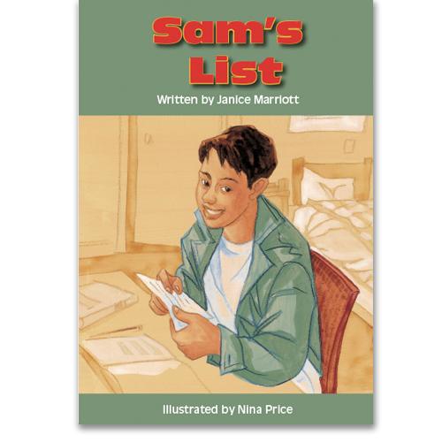 Sam’s List book by Janice Marriott