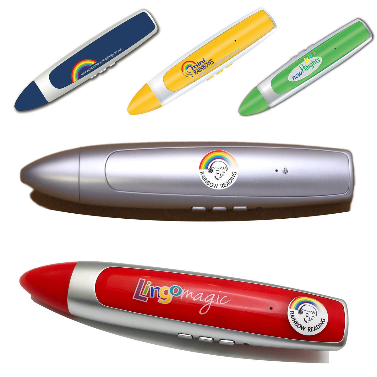 Individual Audio Reading Pens, Accessories, Manuals & Tests