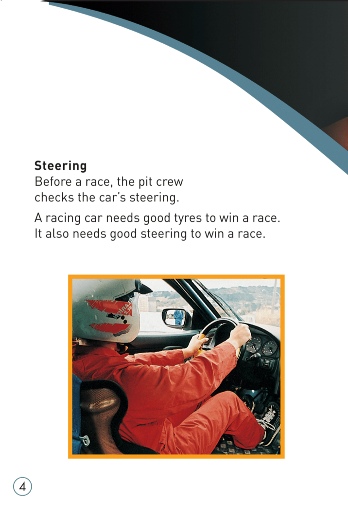 Racing Cars book by Eduardo Medina