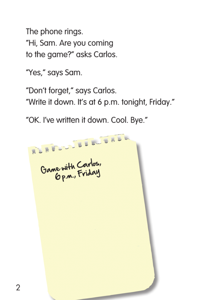 Sam’s List book by Janice Marriott