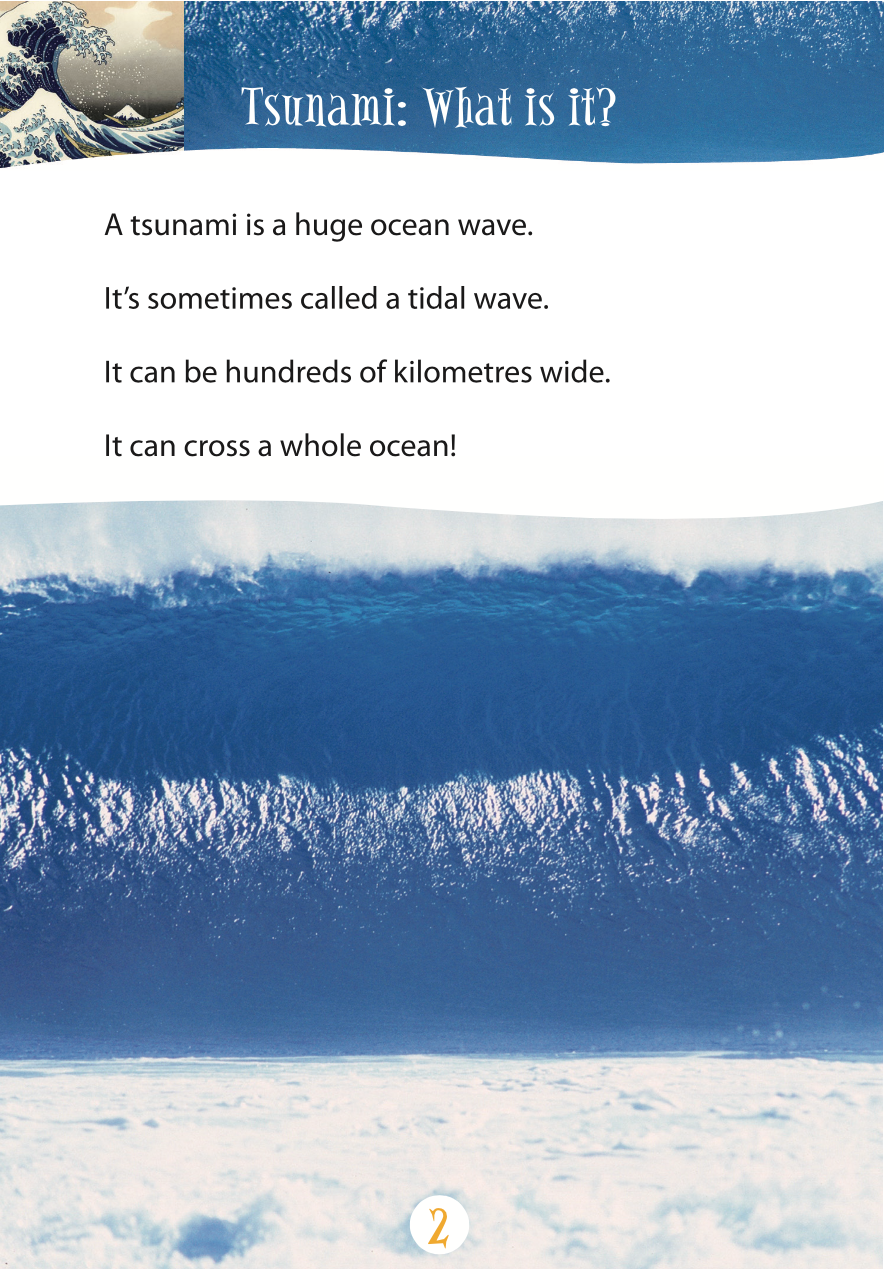 Tsunami book by Carol Krueger