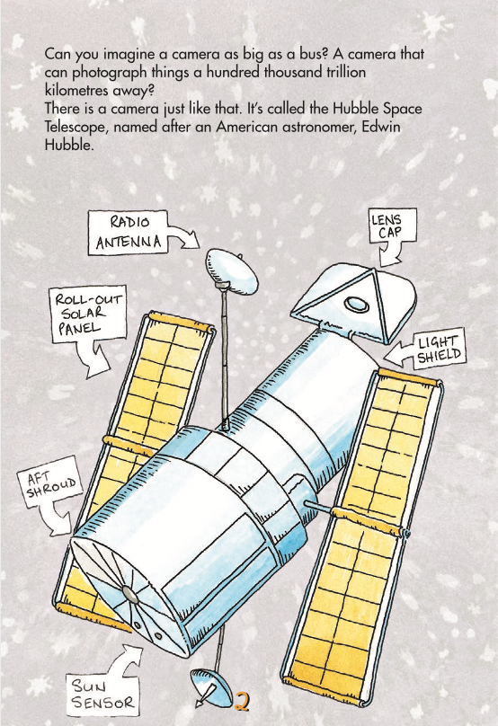 Hubble Space Telescope book by David Hill