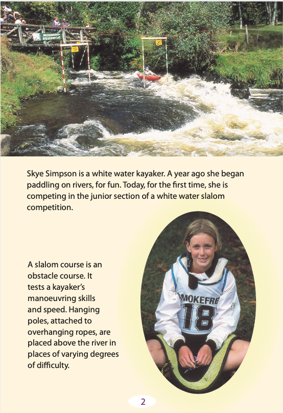 White Water Kayaker book by Jan Trafford