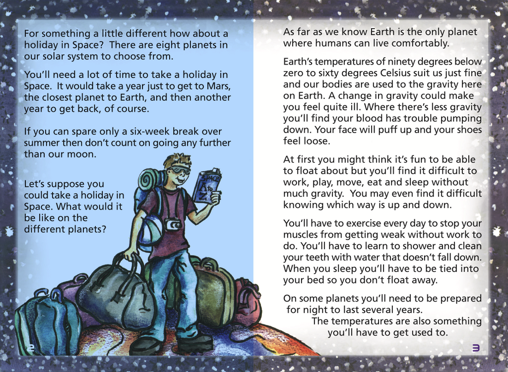 Holiday in Space book by Meryl-Lynn Pluck
