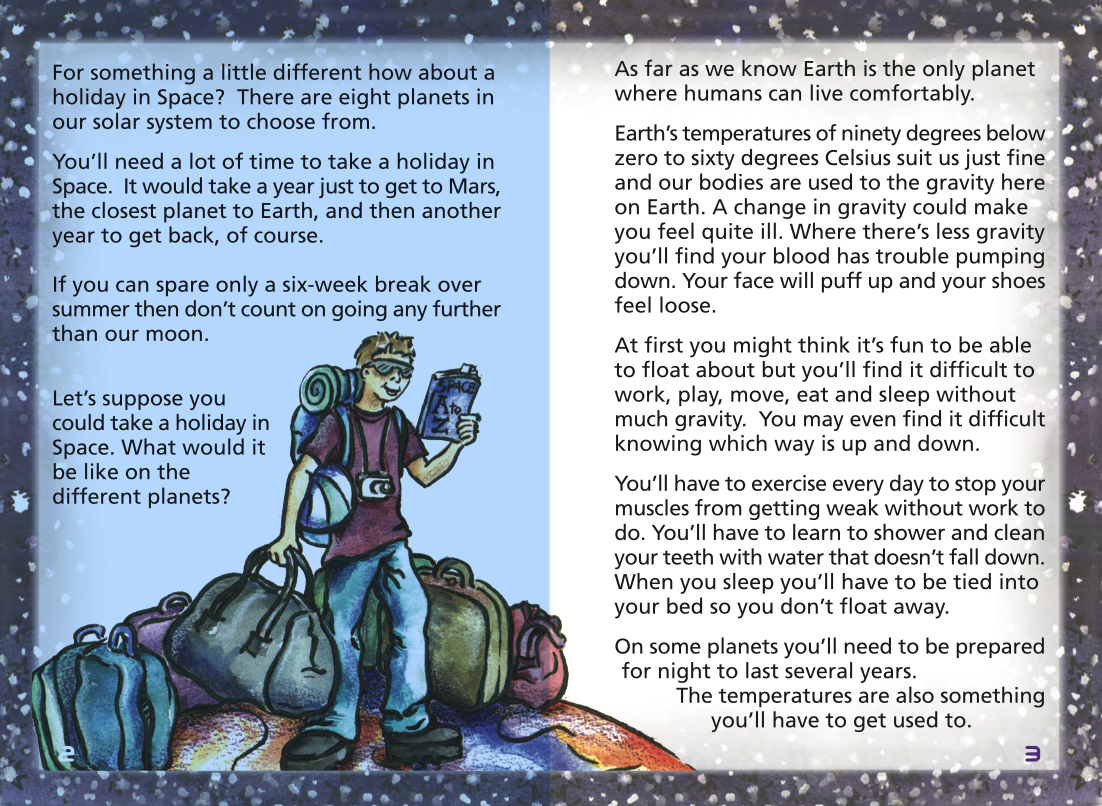 Holiday in Space book by Meryl-Lynn Pluck