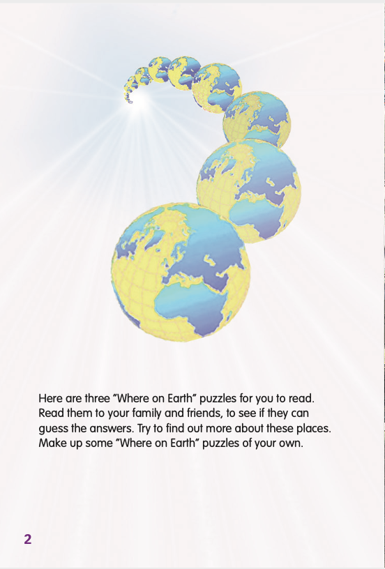Where on Earth book by Meryl-Lynn Pluck