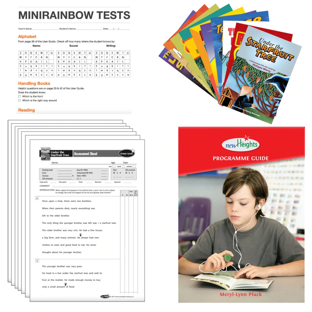 Individual Audio Reading Pens, Accessories, Manuals & Tests