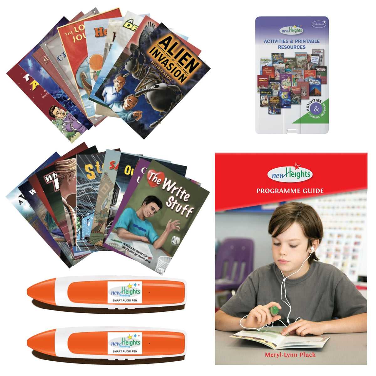 Guaranteed Reading Improvement Kits: equiv. Reading Level in Age: 6-12yrs