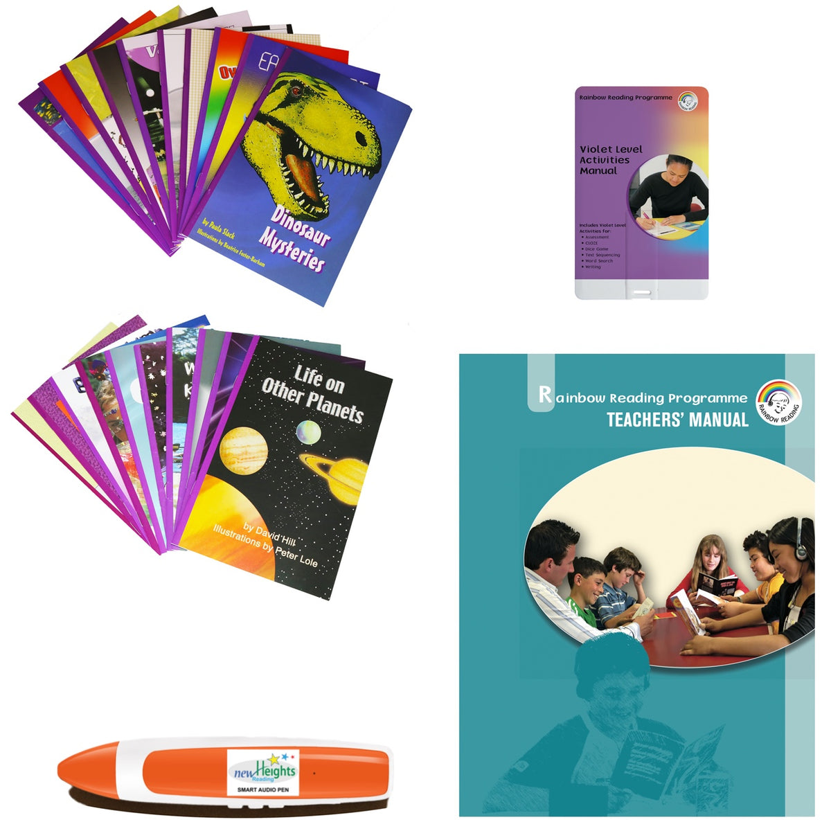 Guaranteed Reading Improvement Kits: equiv. Reading Level in Age: 6-12yrs