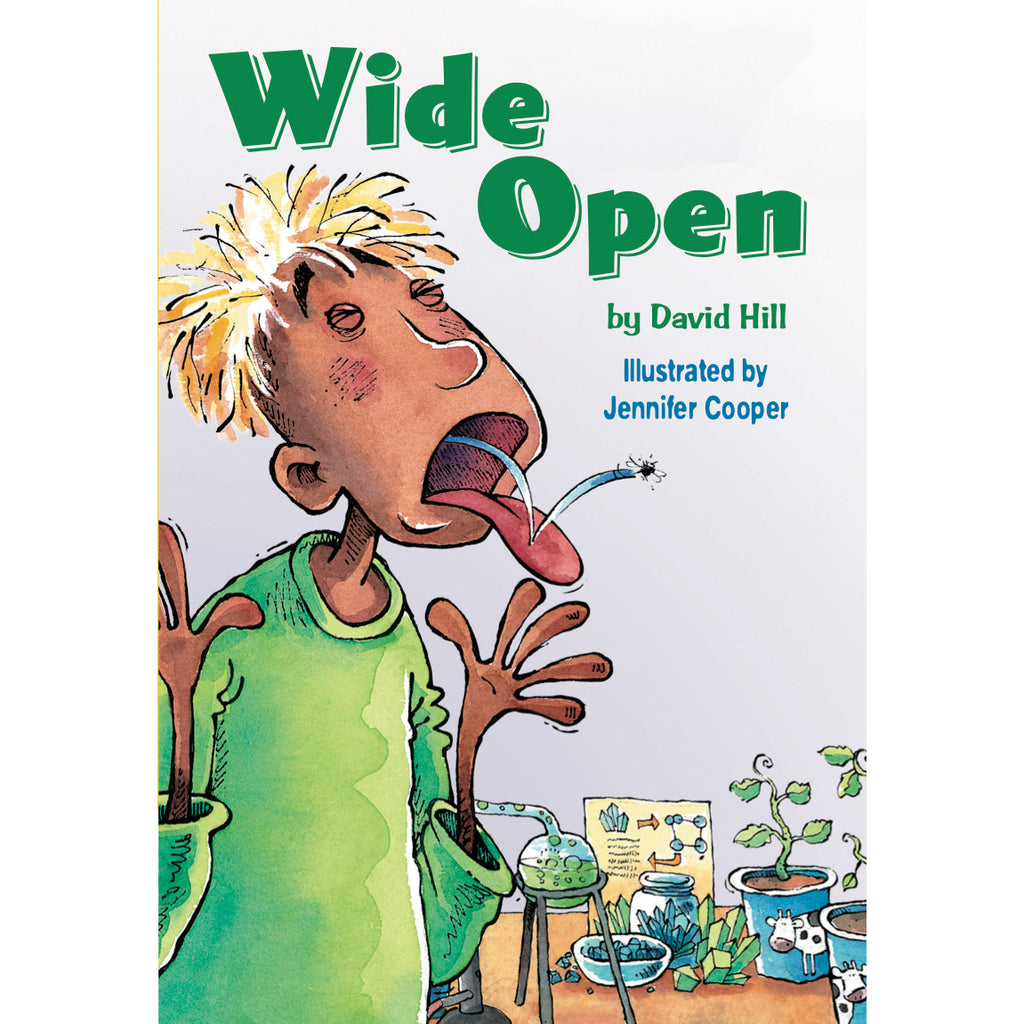Wide Open book by David Hill
