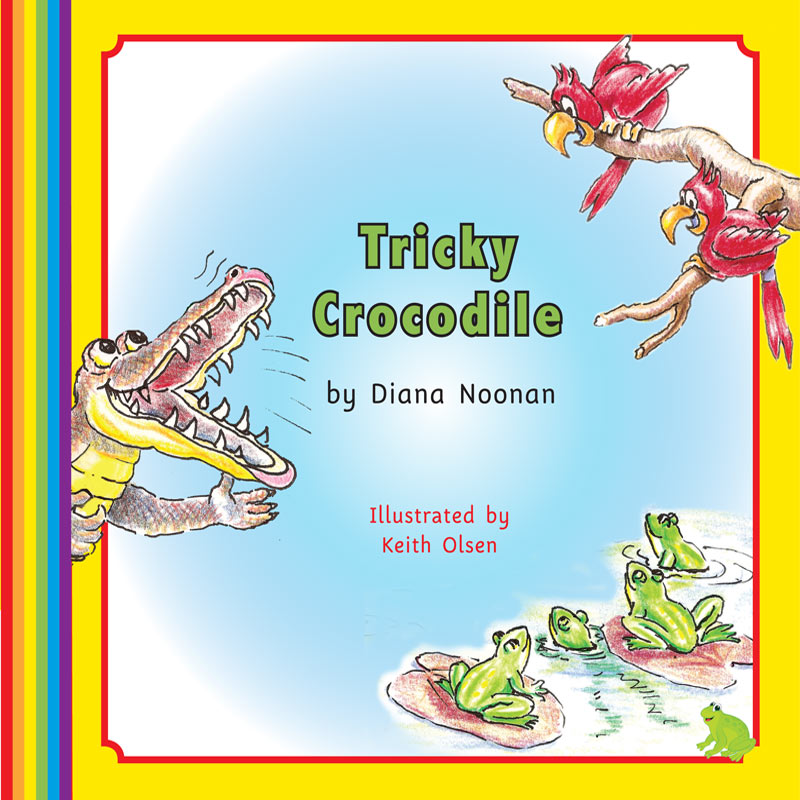 Tricky Crocodile book | Frog series (word by word)