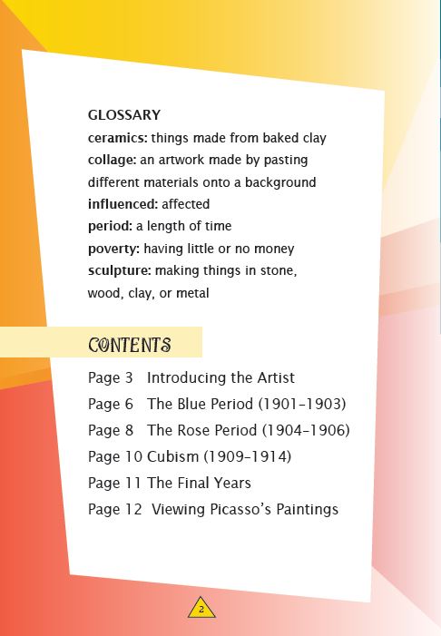 Picasso book by Paula Slack