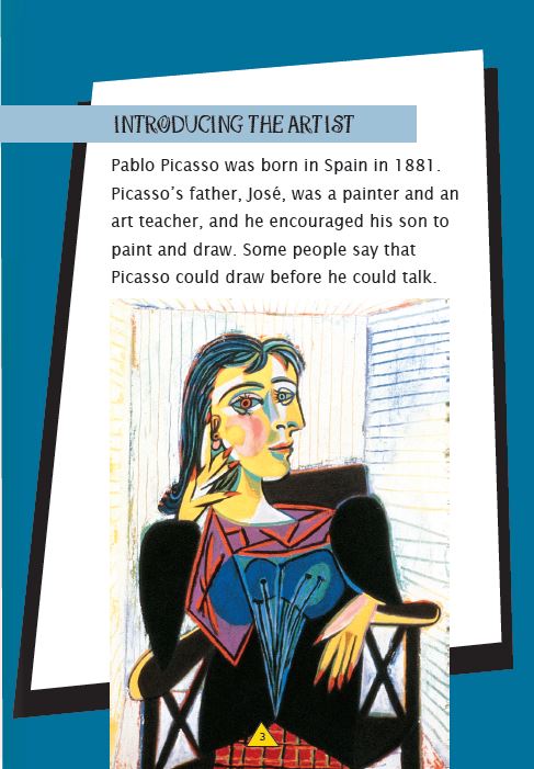 Picasso book by Paula Slack
