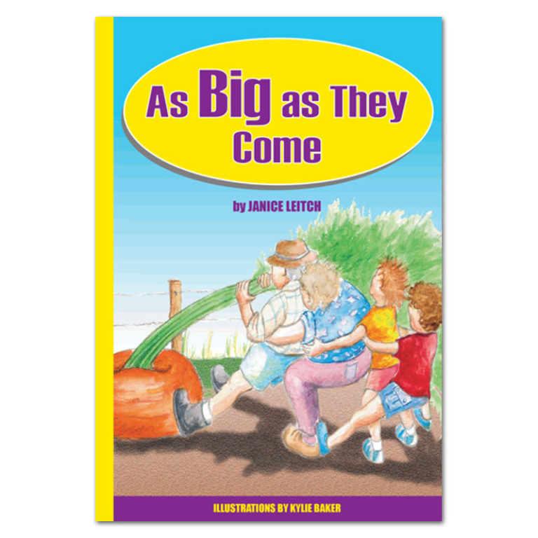 As Big As They Come book by Janice Leitch - Rainbow Reading